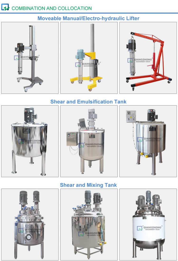 China High Shear Emulsifier Type II Manufacturers & Suppliers