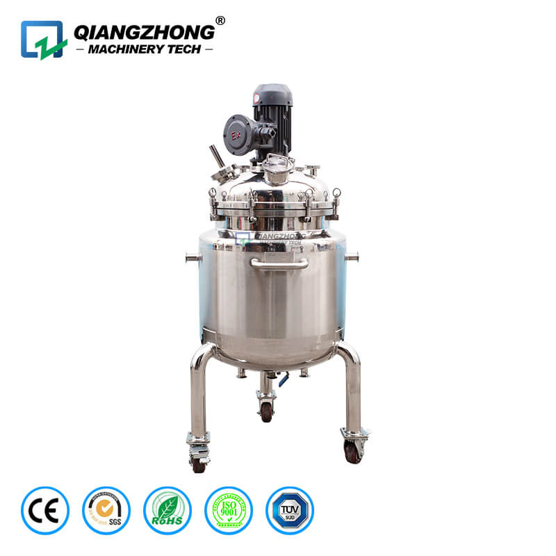 Explosion proof mixing dispersion tank